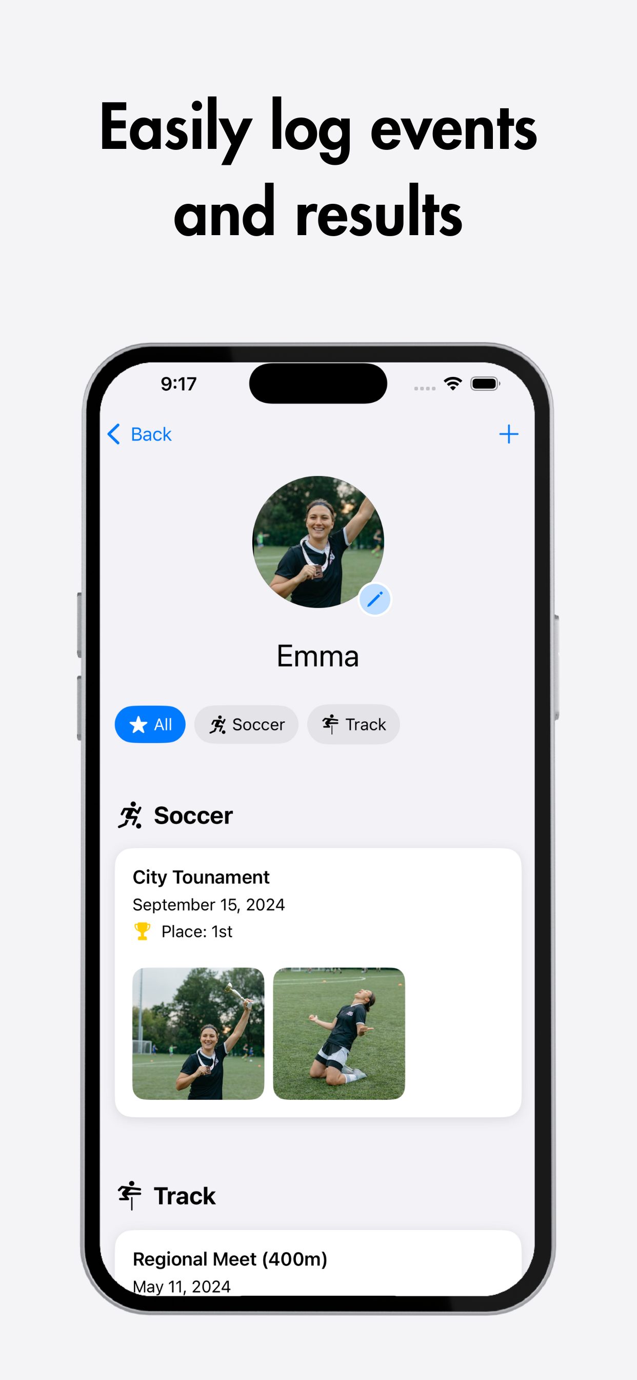 Easily log events and results